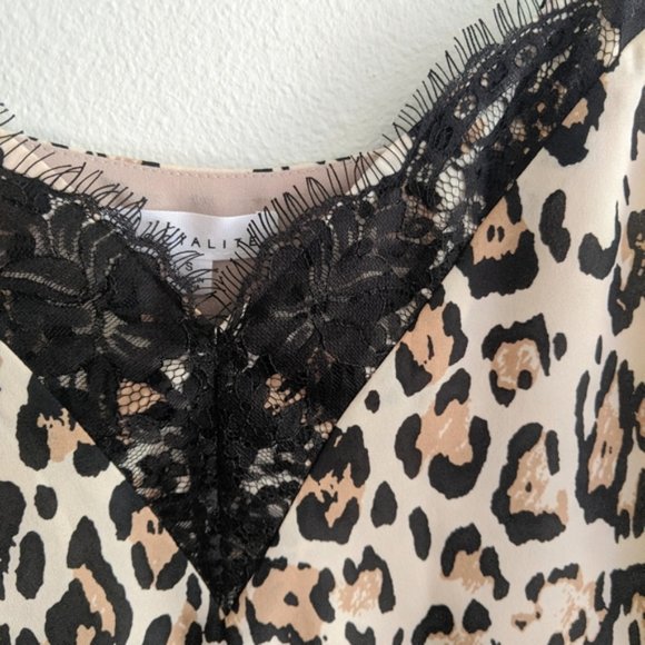 NWT Socialite Leopard Lace Lined Camisole Top Size Small - Picture 6 of 7